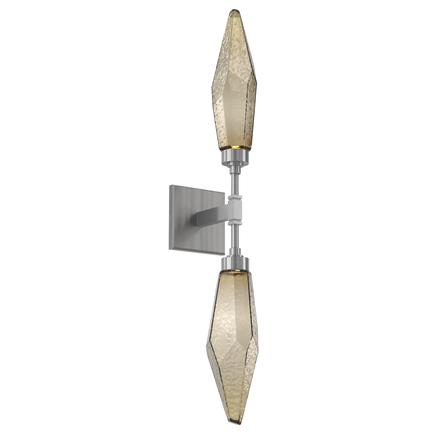 IDB0050-02-GM-CB-Hammerton-Studio-Rock-Crystal-wall-sconce-with-gunmetal-finish-and-chilled-bronze-blown-glass-shades-and-LED-lamping