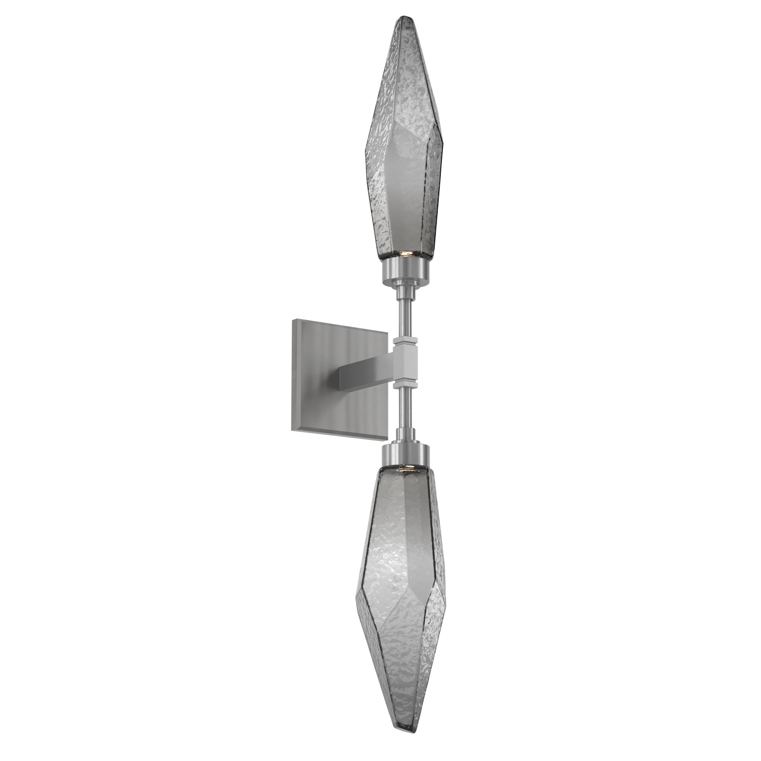 IDB0050-02-GM-CS-Hammerton-Studio-Rock-Crystal-wall-sconce-with-gunmetal-finish-and-chilled-smoke-glass-shades-and-LED-lamping