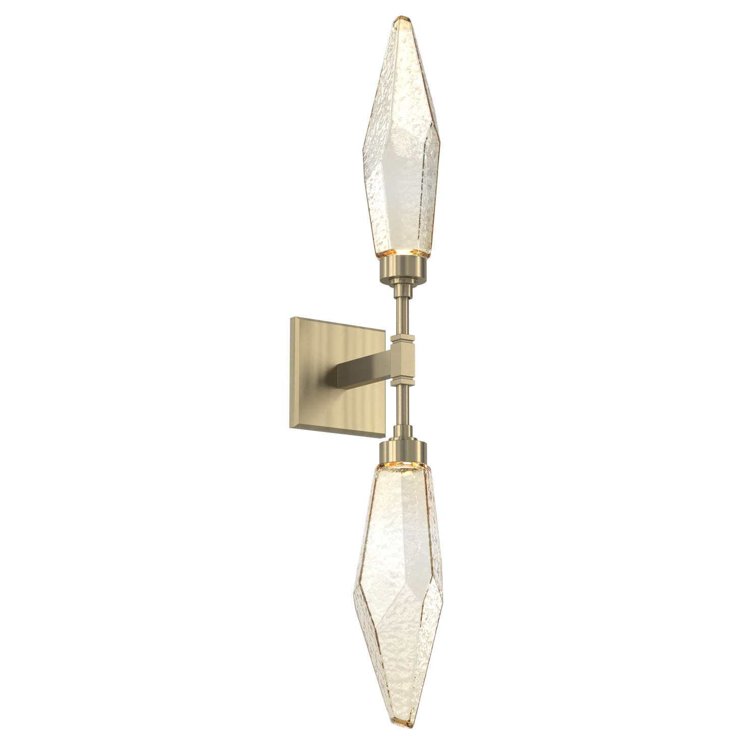 IDB0050-02-HB-CA-Hammerton-Studio-Rock-Crystal-wall-sconce-with-heritage-brass-finish-and-chilled-amber-blown-glass-shades-and-LED-lamping