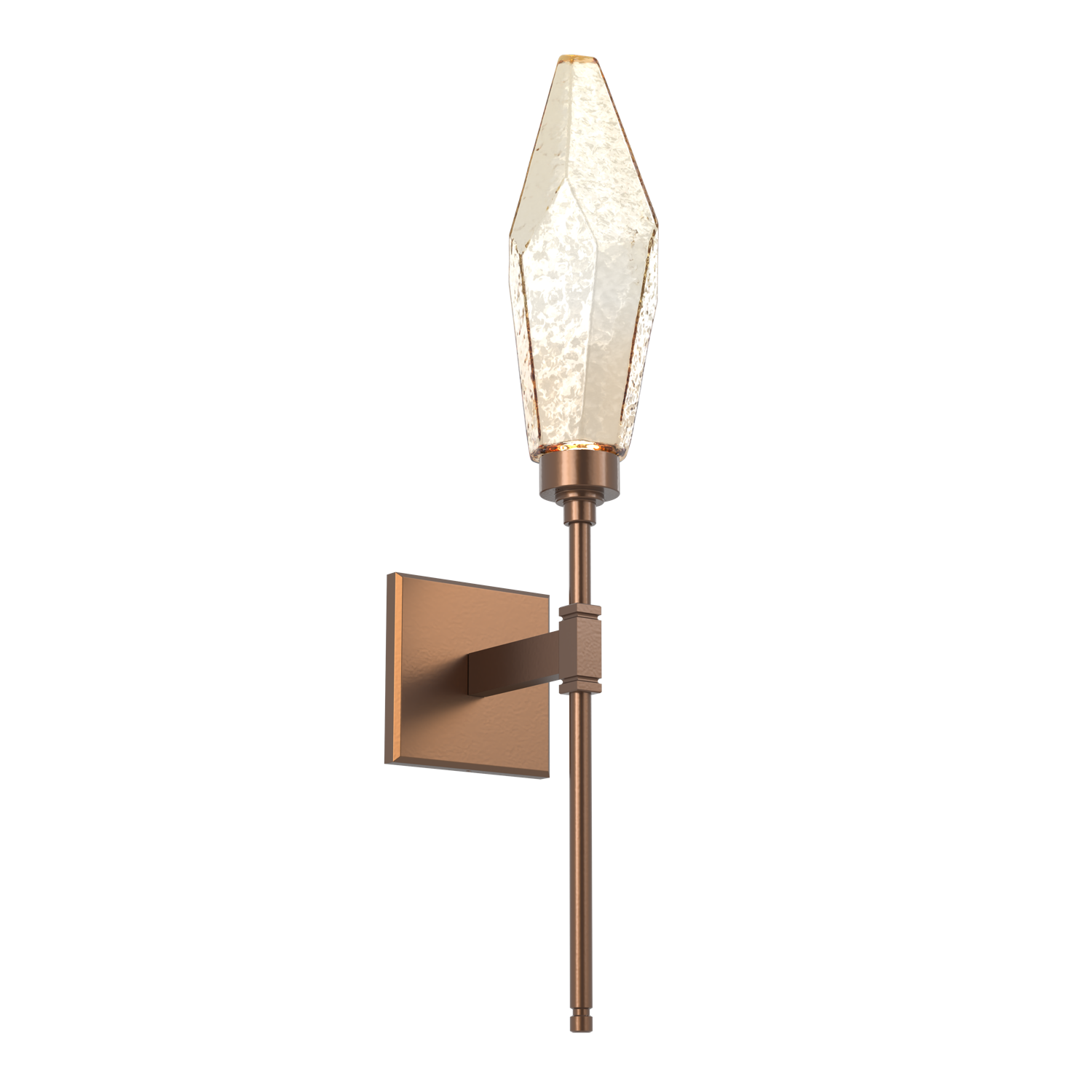 IDB0050-07-BB-CA-Hammerton-Studio-Rock-Crystal-belvedere-wall-sconce-with-burnished-bronze-finish-and-chilled-amber-blown-glass-shades-and-LED-lamping