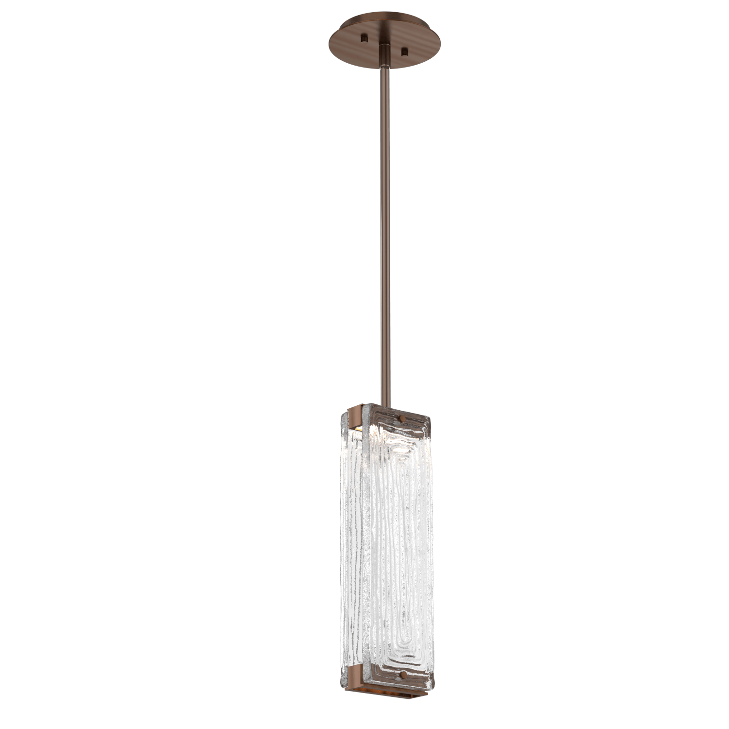 LAB0090-01-RB-TL-Hammerton-Studio-Tabulo-pendant-light-with-oil-rubbed-bronze-finish-and-clear-linea-cast-glass-shade-and-LED-lamping
