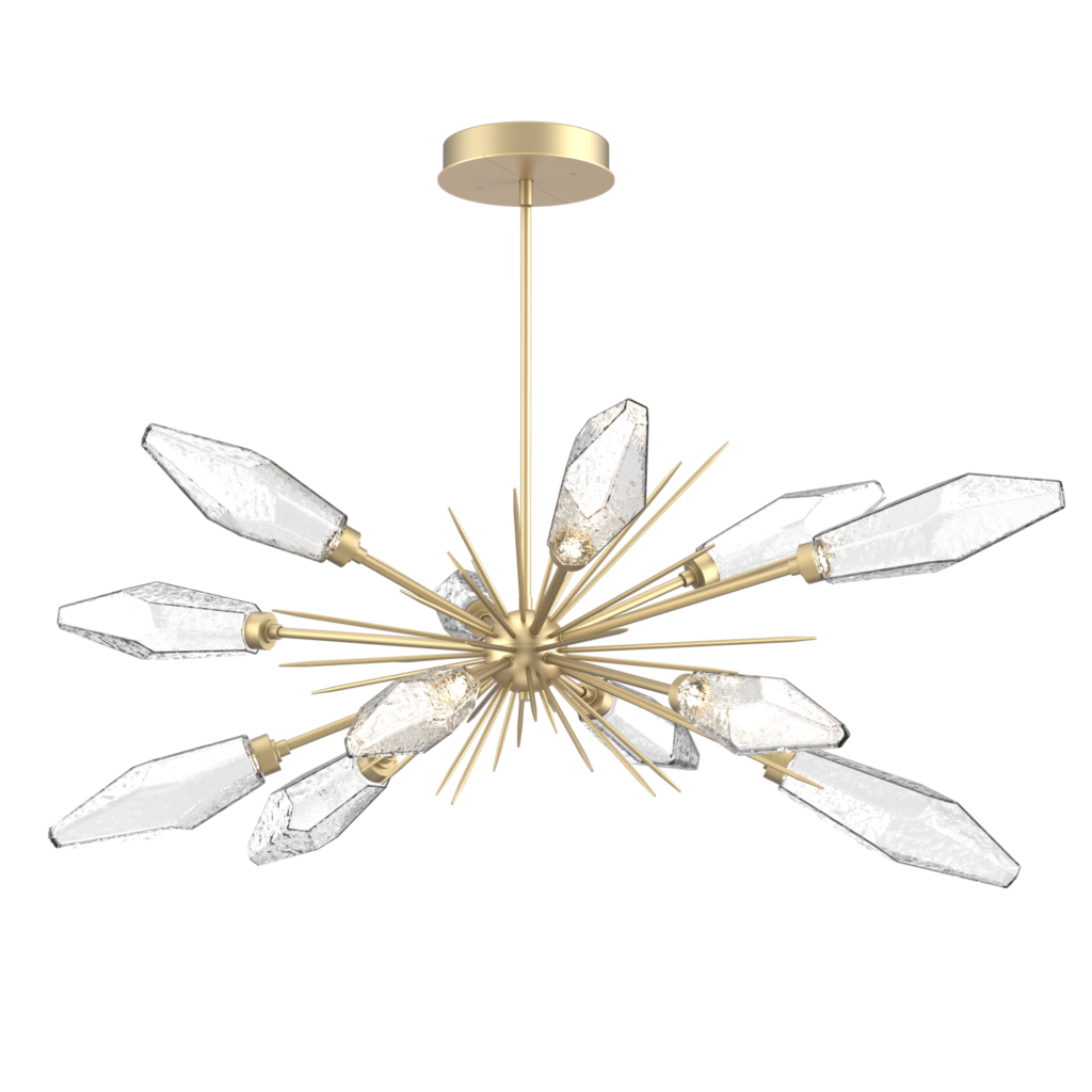 PLB0050-0A-GB-CC-Hammerton-Studio-Rock-Crystal-34-inch-starburst-chandelier-with-gilded-brass-finish-and-clear-glass-shades-and-LED-lamping