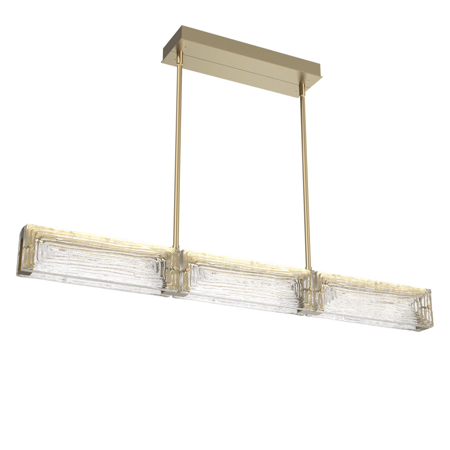 PLB0090-43-GB-TL-Hammerton-Studio-Tabulo-43-inch-linear-chandelier-with-gilded-brass-finish-and-clear-linea-cast-glass-shade-and-LED-lamping