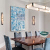 Parallel Linear Chandelier | Spectrum Interiors, Nickolas Sargent Photography