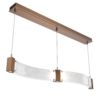 PLB0042-48-BB-CG-Hammerton-Studio-Parallel-48-inch-curved-linear-chandelier-with-burnished-bronze-finish-and-clear-granite-glass-shades-and-LED-lamping