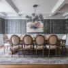 Gem Oval Starburst Chandelier | Adri Dahlman Interiors, Tim Hill Photography