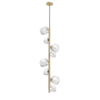 CHB0039-T8-GB-C-Hammerton-Studio-Gem-8-light-twisted-vine-chandelier-with-gilded-brass-finish-and-clear-blown-glass-shades-and-LED-lamping