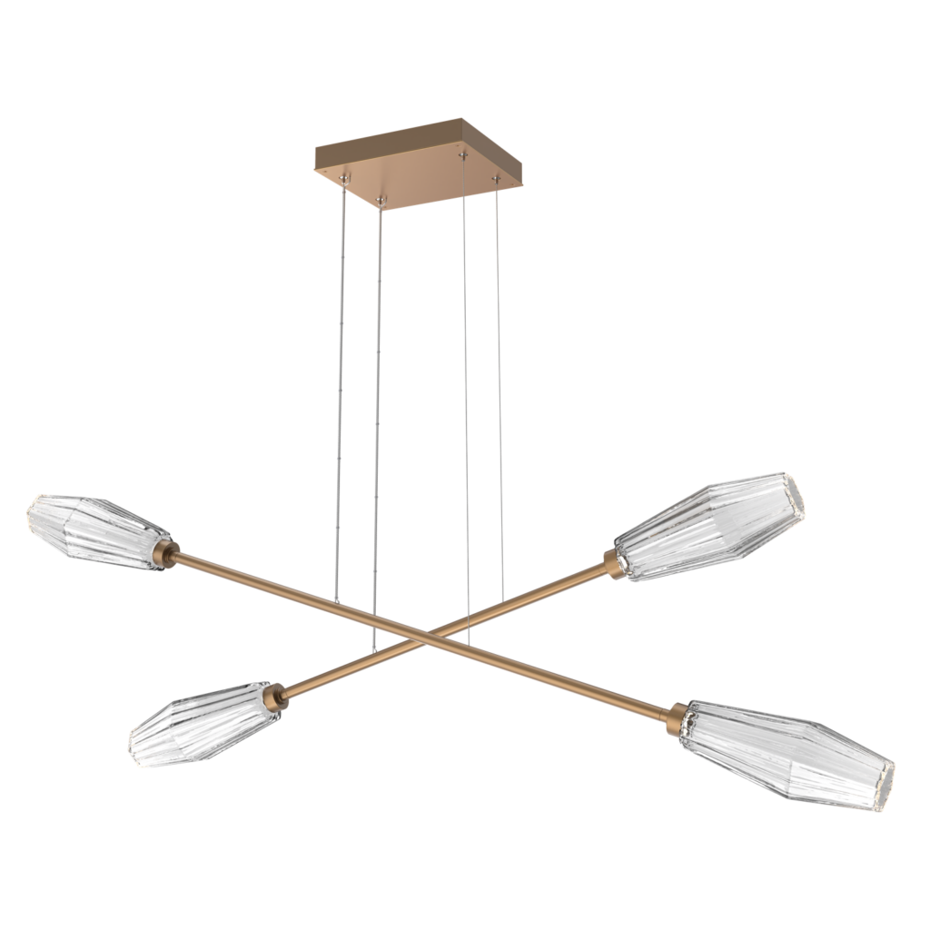 PLB0049-M2-NB-C-Hammerton-Studio-Aalto-Moda-double-linear-chandelier-with-novel-brass-finish-and-clear-blown-glass-shades-and-LED-lamping