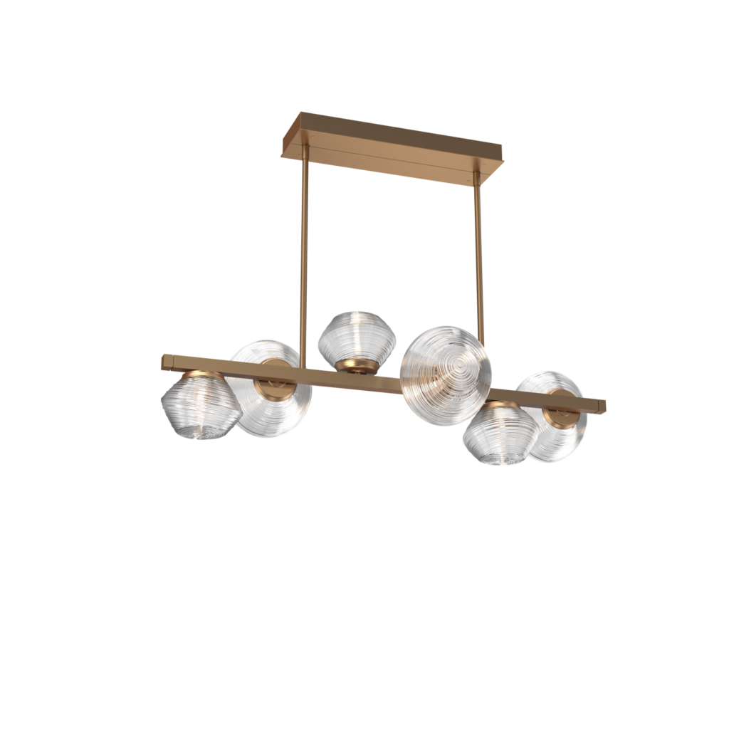 PLB0089-T6-NB-C-Hammerton-Studio-Mesa-6-light-twisted-branch-chandelier-with-novel-brass-finish-and-clear-blown-glass-shades-and-LED-lamping