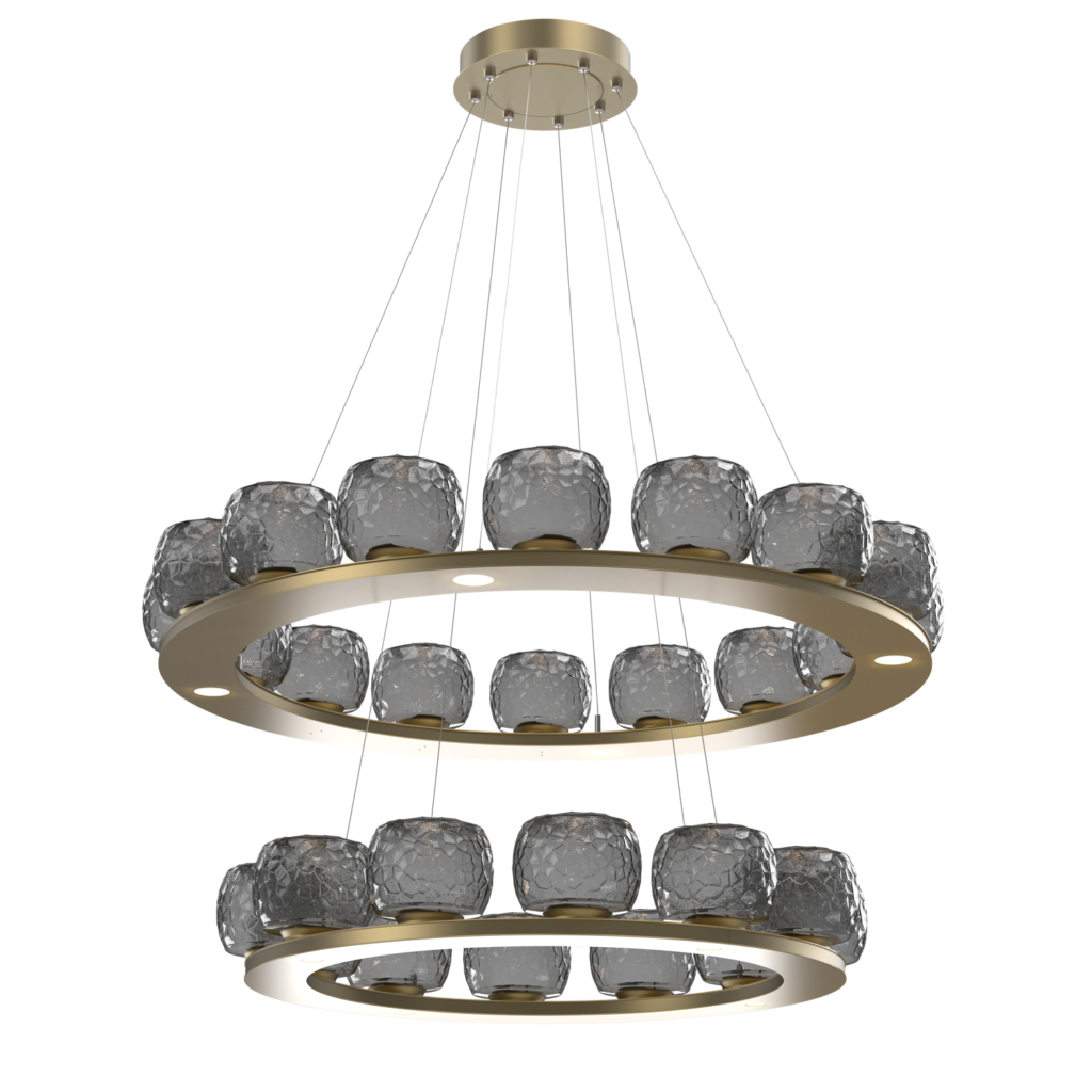 CHB0091-2B-GB-S-Hammerton-Studio-Vessel-48-inch-two-tier-ring-chandelier-with-gilded-brass-finish-and-smoke-blown-glass-shades-and-LED-lamping