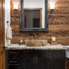 Ironwood Twig Sconce with Glass Shade | FiveWest Interiors, Jared Carpenter