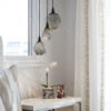 Gem Round Pendant Chandelier | Hudson Home Interior Design, Mark Tanner Photography