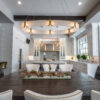 Parallel Ring Chandelier | Interiors by Mary Susan, Matt Phillips