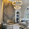Parallel Two-Tier Ring Chandelier | Metamorphosis Interior Design