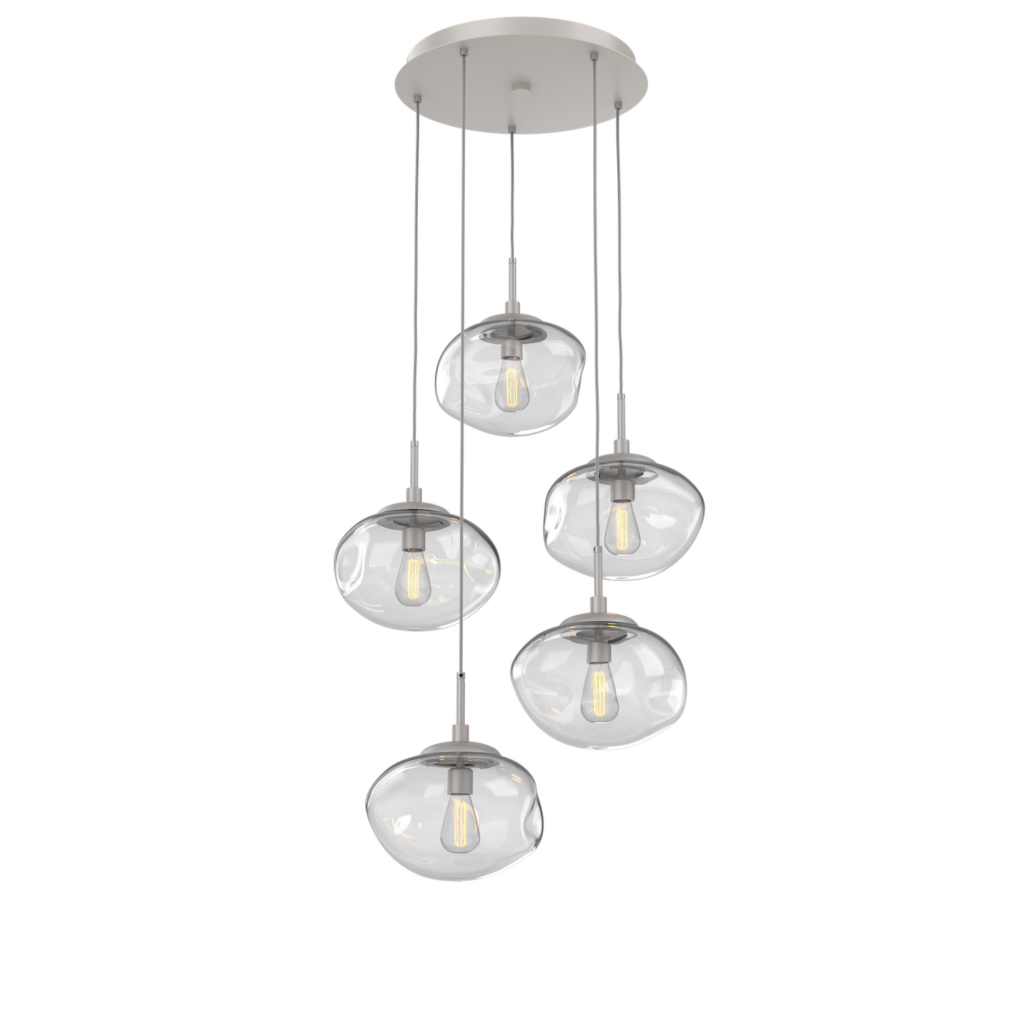 CHB0064-05-BS-C-Hammerton-Studio-Nebula-Nova-5-light-round-pendant-chandelier-with-beige-silver-finish-and-clear-blown-glass-shades-and-incandescent-lamping