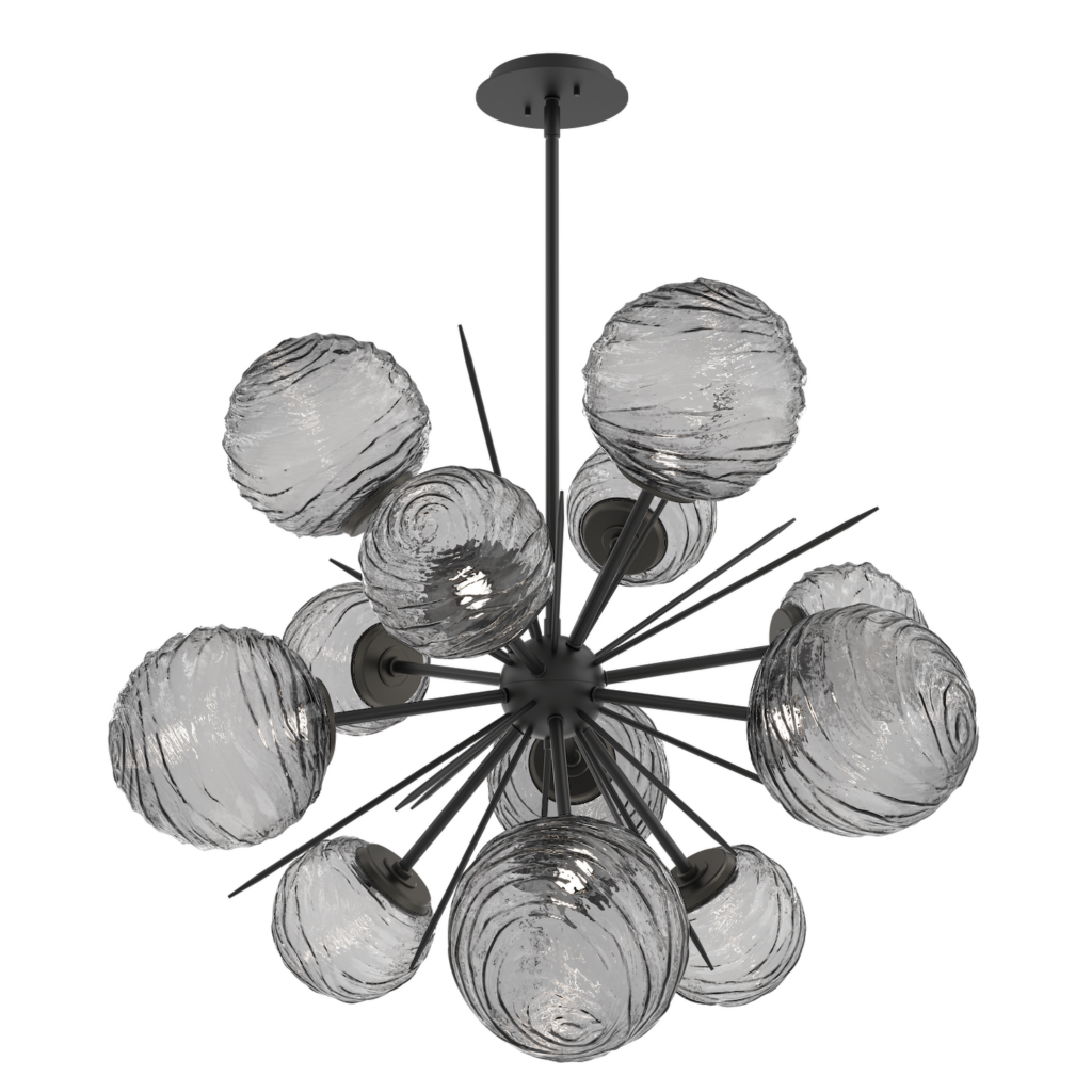 CHB0092-0A-MB-S-Hammerton-Studio-Gaia-36-inch-starburst-chandelier-with-matte-black-finish-and-smoke-blown-glass-shades-and-LED-lamping