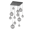 CHB0092-12-MB-S-Hammerton-Studio-Gaia-12-light-square-multi-pendant-chandelier-with-matte-black-finish-and-smoke-blown-glass-shades-and-LED-lamping