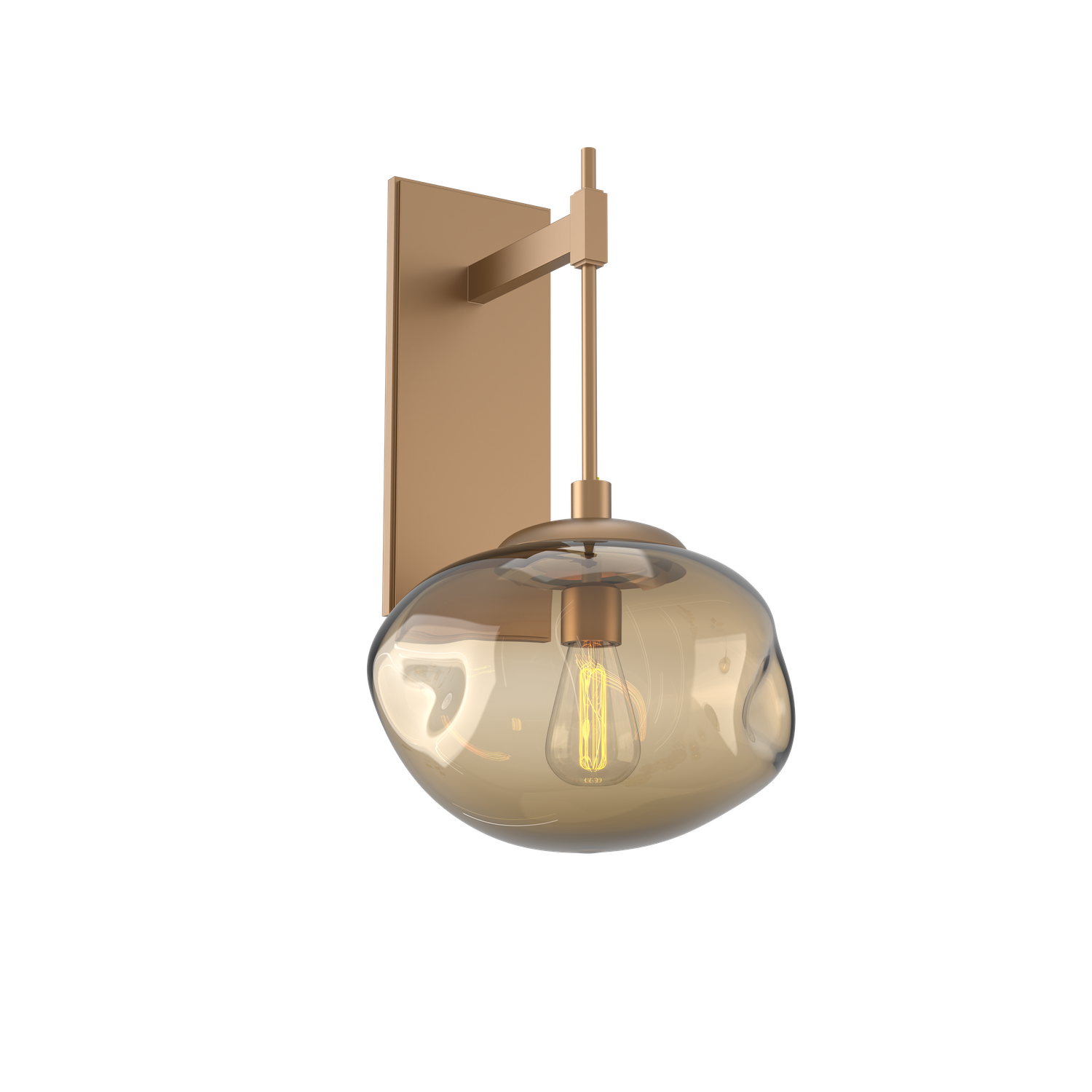 IDB0064-20-NB-B-Hammerton-Studio-Nebula-Nova-tempo-wall-sconce-with-novel-brass-finish-and-bronze-blown-glass-shades-and-incandescent-lamping