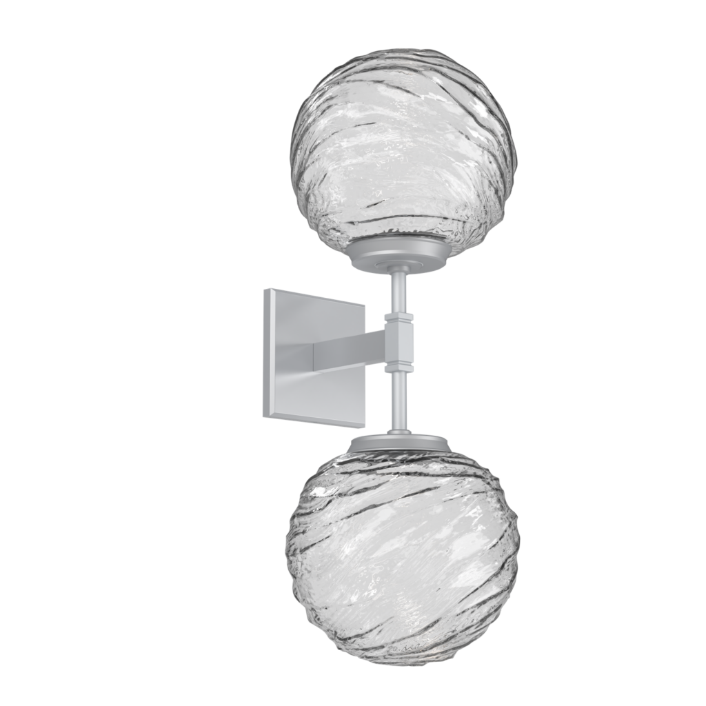 IDB0092-02-CS-C-Hammerton-Studio-Gaia-double-wall-sconce-with-classic-silver-finish-and-clear-blown-glass-shades-and-LED-lamping