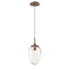 LAB0067-01-BB-FA-Hammerton-Studio-Nebula-Meteo-pendant-light-with-burnished-bronze-finish-and-amber-blown-glass-with-floret-clear-cast-glass-diffusers-and-LED-lamping