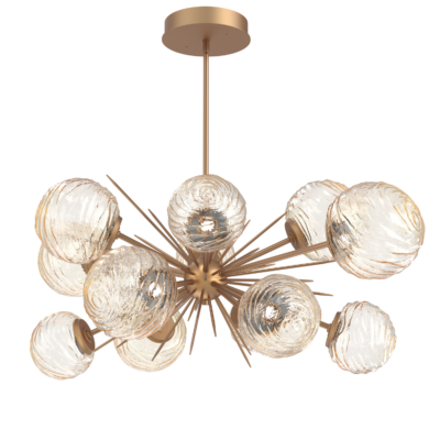 Modern clearance starburst chandelier