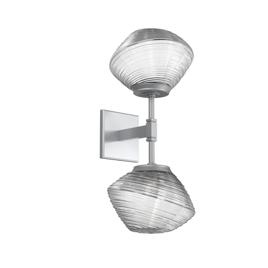 IDB0089-02-CS-C-Hammerton-Studio-Mesa-double-wall-sconce-with-classic-silver-finish-and-clear-blown-glass-shades-and-LED-lamping