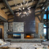 Rock Crystal Starburst Chandelier | Dianne Davant and Associates, Real Boone Visuals