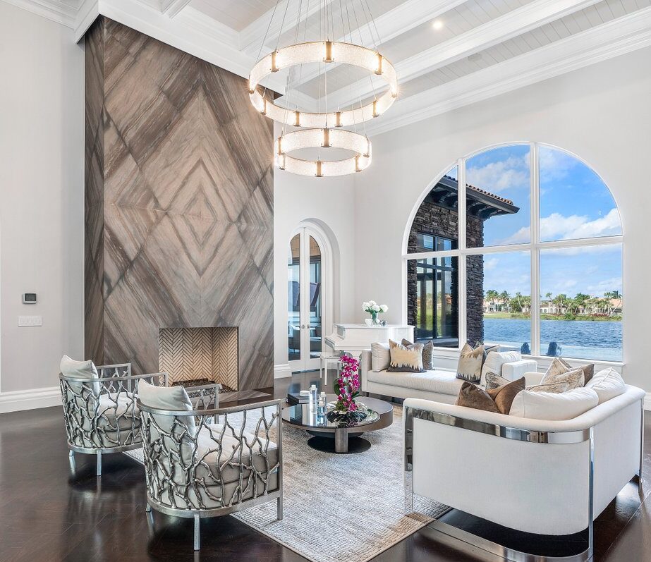 Parallel Two-Tier Ring Chandelier | Metamorphosis Interior Design