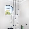 Ledgestone Round Pendant Chandelier | Li Luxe LLC., Elizabeth Leidel