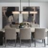 Tabulo Linear Chandelier | Harmony Young Interior Design, Joshua Wells