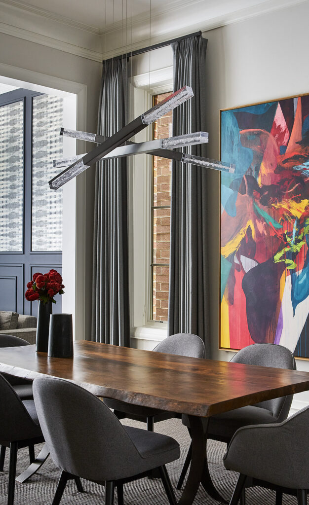 Axis Moda Multi-Piece Linear Chandelier | Dan Rak Design, Ryan McDonald