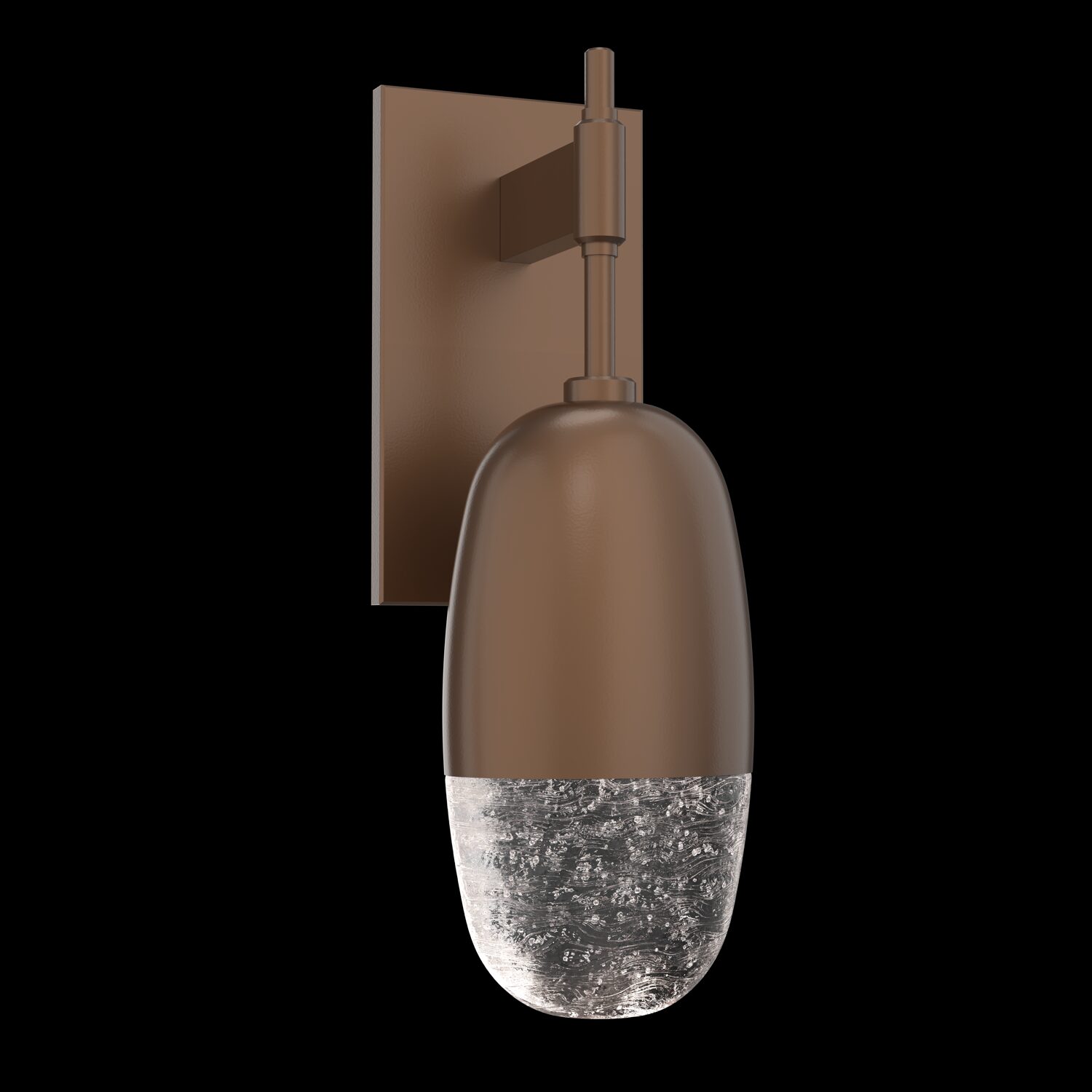 Hammerton-Studio_Pebble-Lighting_IDB0079-01-BB_Cast-Glass_Black-Background