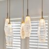 Aalto Linear Pendant Chandelier | Kelly Tivey Interior Design Inc.