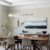 Blossom Linear Chandelier | Studio 415 Interiors, Vivian Johnson