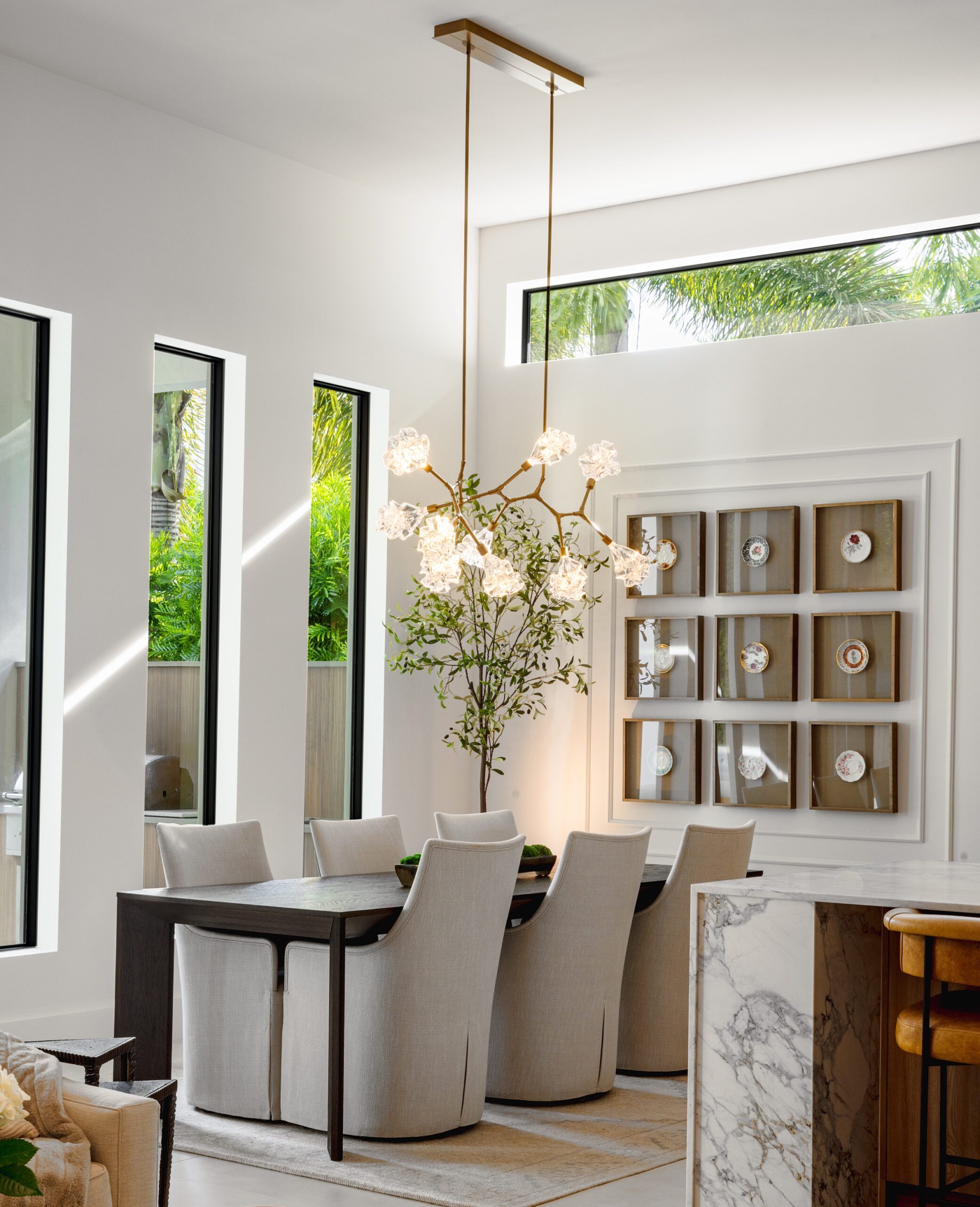 Blossom Modern Branch Chandelier | Sabrina Bennardo Design, Maxson Media, LLC.