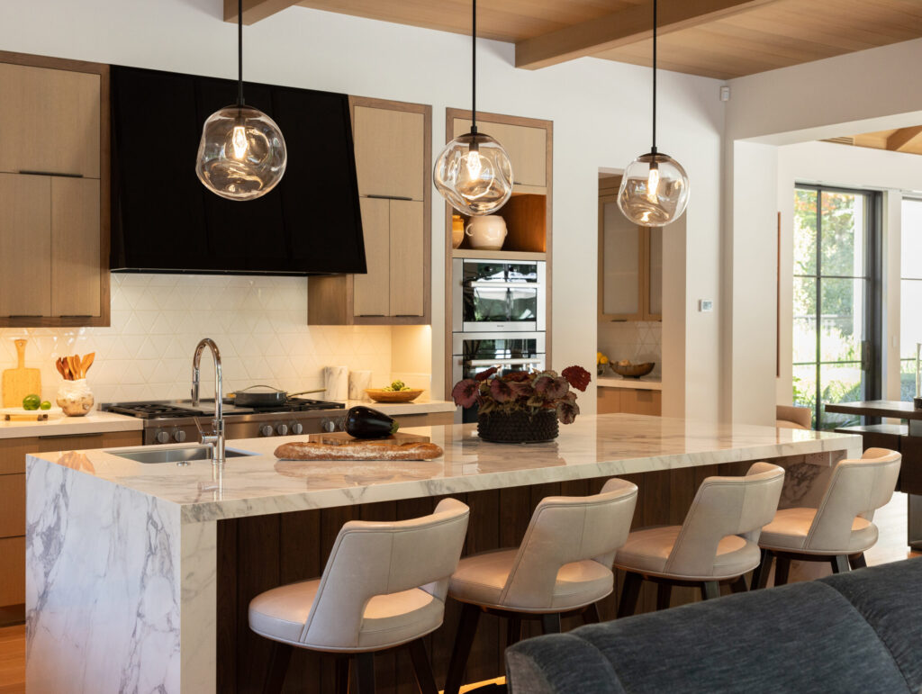 blown glass pendant lights for kitchen islands