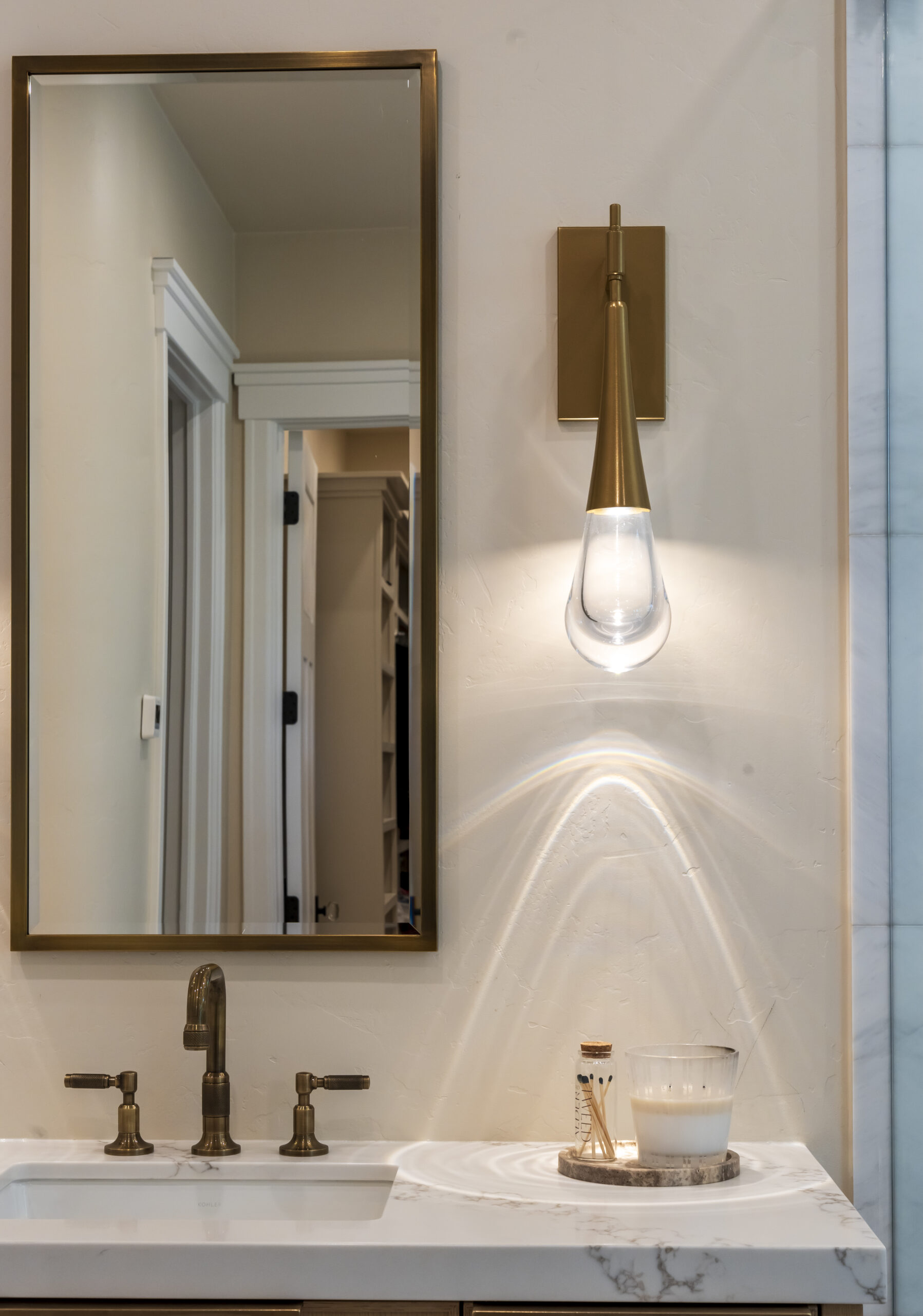 Raindrop Sconce