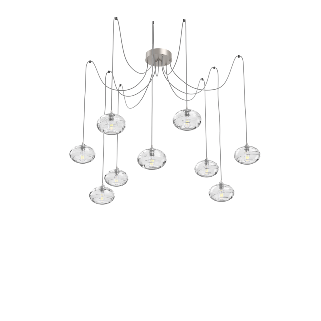 SCB0036-09-BS-C-Hammerton-Studio-Optic-Blown-Glass-Coppa-9-light-swag-multi-pendant-chandelier-with-beige-silver-finish-and-clear-blown-glass-shades-and-LED-lamping