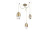 SCB0079-03-GB-PC-Hammerton-Studio-Pebble-3-light-swag-multi-pendant-chandelier-with-gilded-brass-finish-and-clear-cast-glass-diffusers-and-LED-lamping