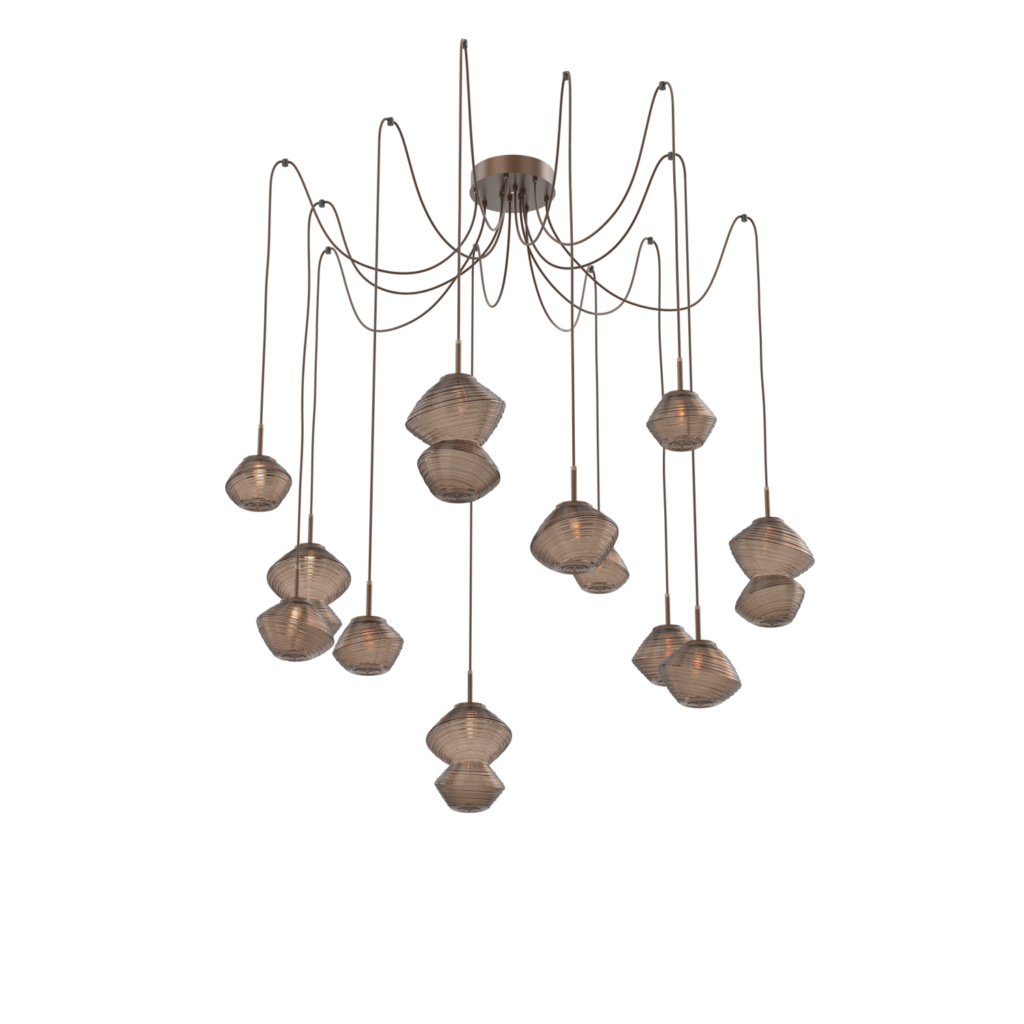 SCB0089-12-BB-B-Hammerton-Studio-Mesa-12-light-swag-multi-pendant-chandelier-with-burnished-bronze-finish-and-bronze-blown-glass-shades-and-LED-lamping