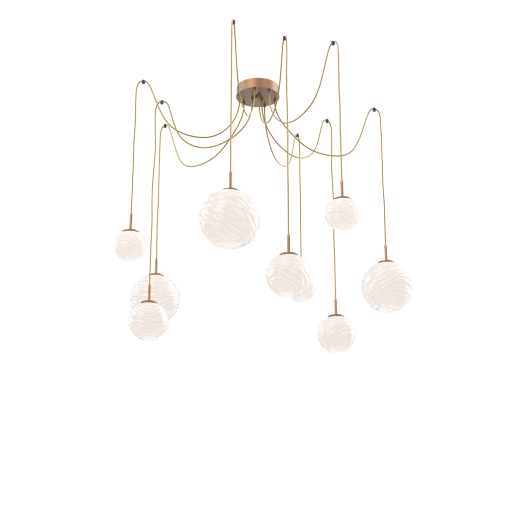 SCB0092-09-NB-WL-Hammerton-Studio-Gaia-9-light-swag-multi-pendant-chandelier-with-novel-brass-finish-and-opal-white-glass-shades-and-LED-lamping