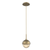 LAB0093-01-GB-A-MS-Hammerton-Studio-Cabochon-hanging-pendant-light-gilded-brass-finish-amber-blown-glass-shades-matching-metal-shade-accent-LED-lamping