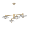 CHB0098-L4-GB-CG-Hammerton-Studio-Cirrus-4-piece-mobile-chandelier-with-gilded-brass-finish-and-clear-granite-glass-shades-and-LED-lamping